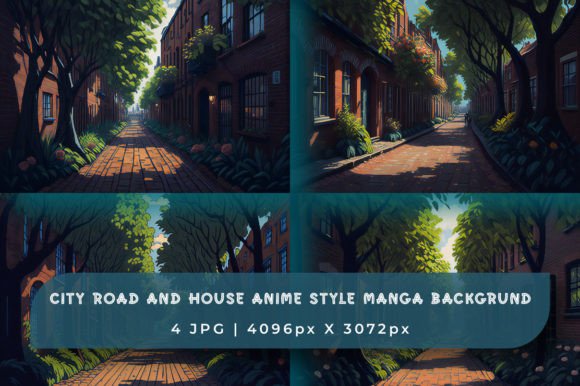Download LOFI Street Anime Style Manga Background - Premium Resources