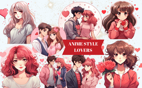 Download Valentines' Day Anime Style - Anime style Collection