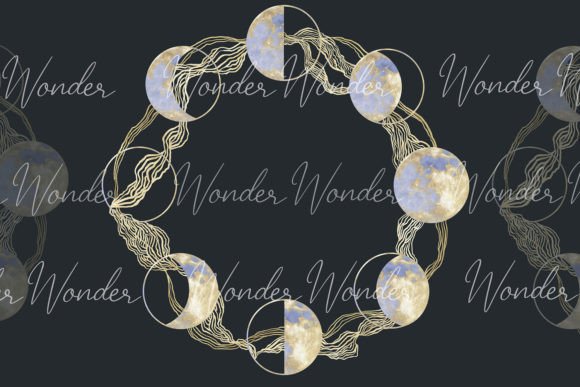 Download Moon Phases Clip Art, Celestial Png - Moon phases Collection