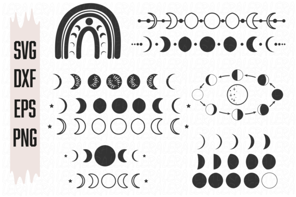Download Moon Phases, Celestial - Moon phases Collection
