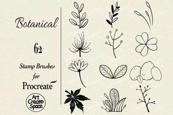 Download Botanical Procreate Brushes - Botanical procreate brushes Collection